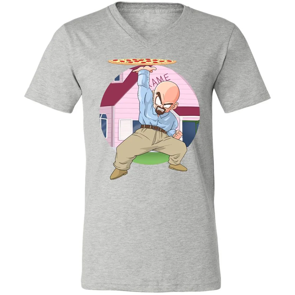 Unisex V-Neck T-Shirt - Z32ADK3X - Athletic Heather - 7
