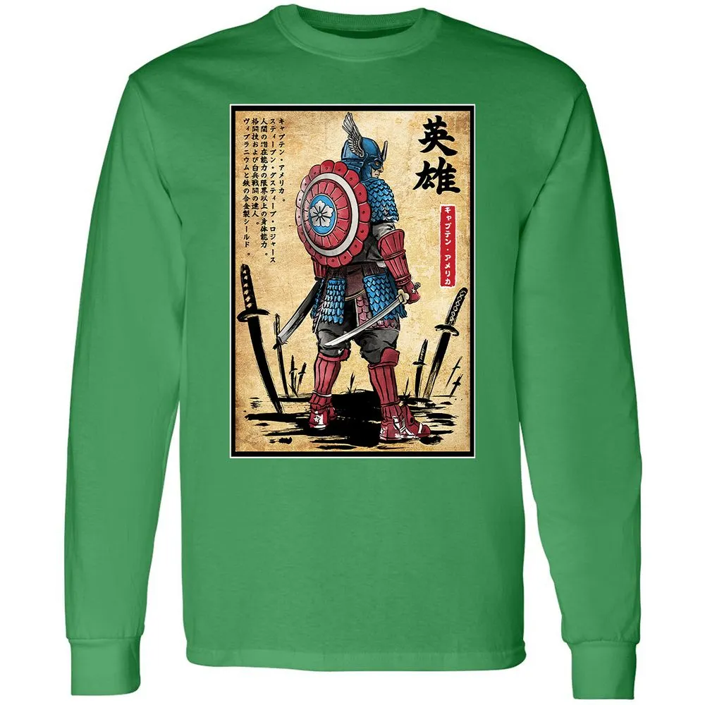 Long Sleeve T-Shirt - ZEN5APR8 - Irish Green - 10