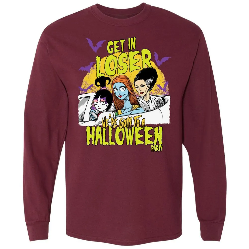 Long Sleeve T-Shirt - D8GUK9JC - Maroon - 11