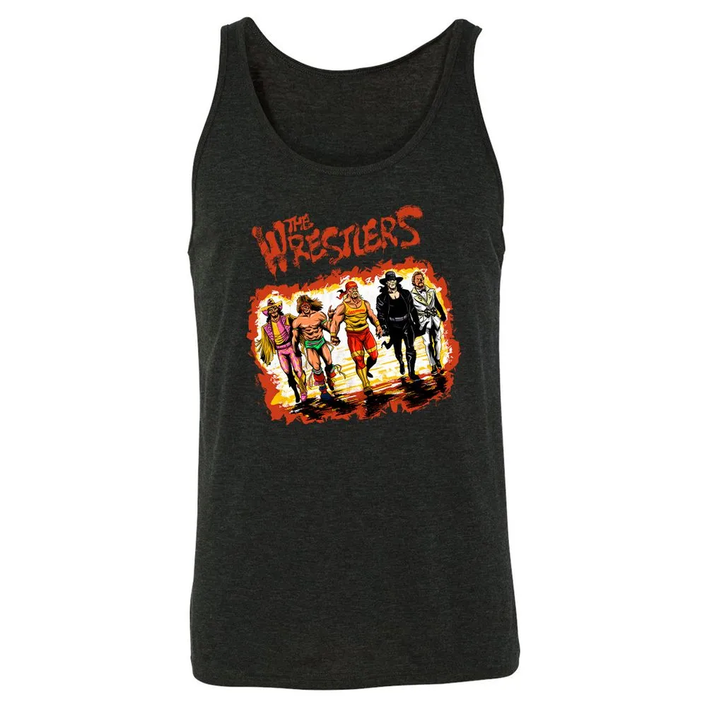 Unisex Jersey Tank - 4M3YA6KA - Charcoal Black Triblend - 5