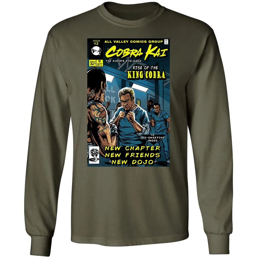 Long Sleeve T-Shirt - EDMA1KPC - Military Green - 16