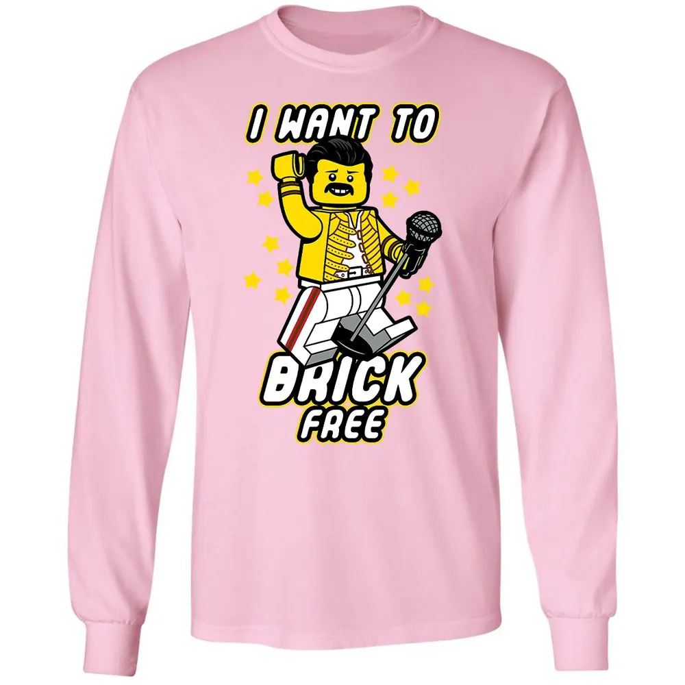 Long Sleeve T-Shirt - WJF8TASY - Light Pink - 3