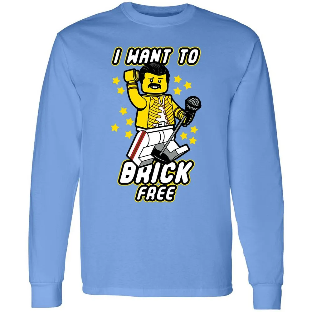 Long Sleeve T-Shirt - WJF8TASY - Carolina Blue - 12