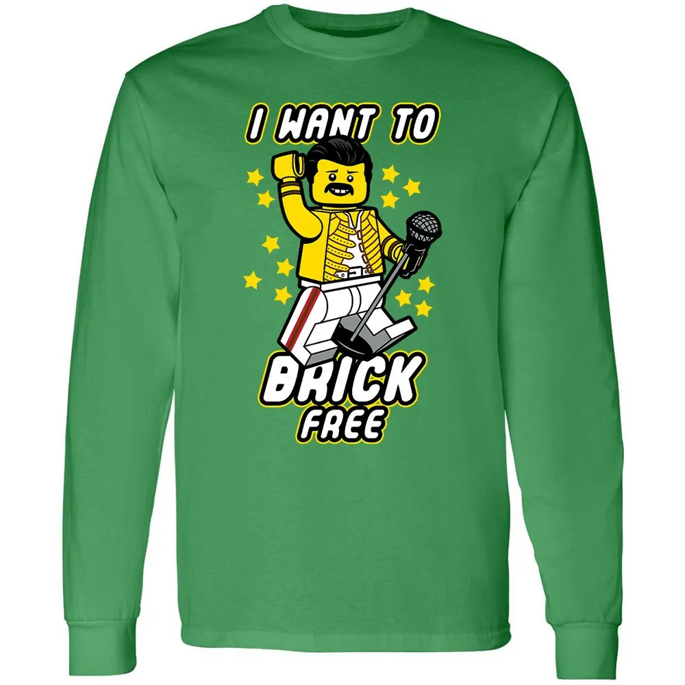 Long Sleeve T-Shirt - WJF8TASY - Irish Green - 10
