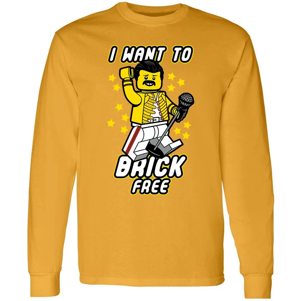 Long Sleeve T-Shirt - WJF8TASY - Gold - 9