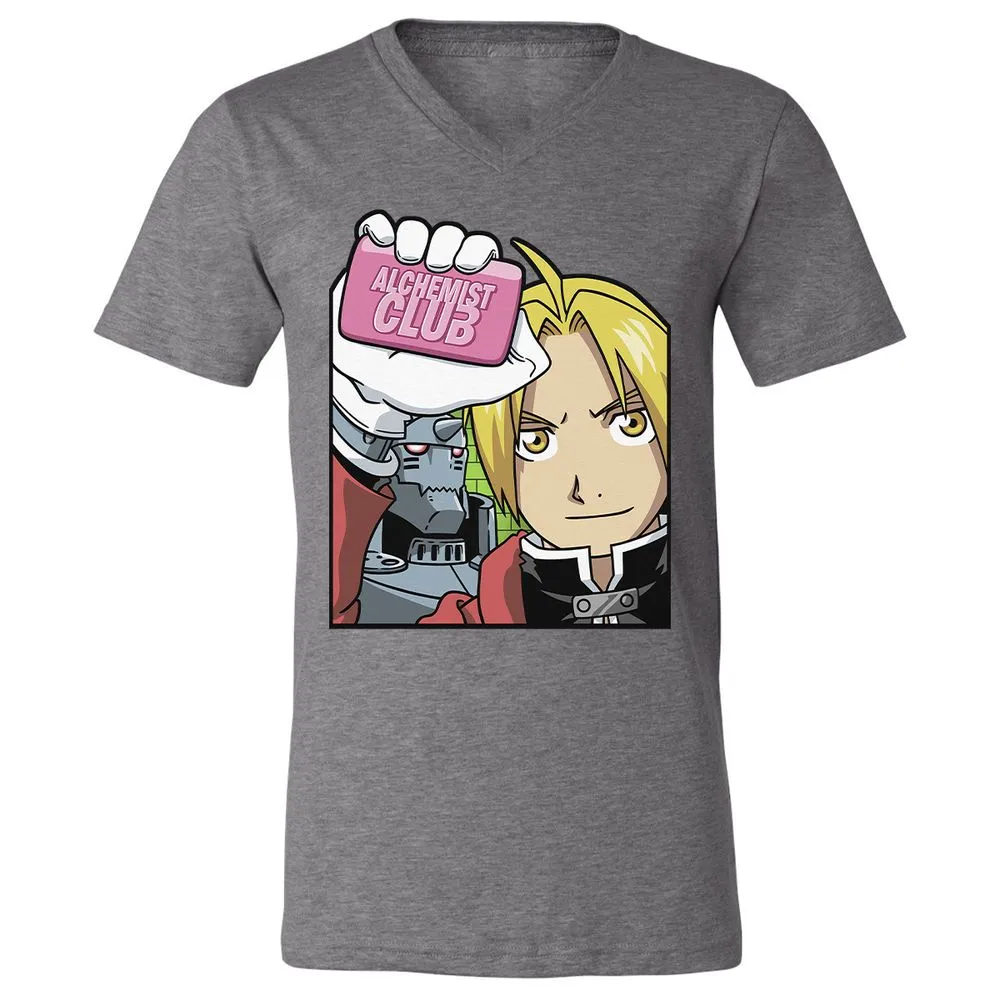 Unisex V-Neck T-Shirt - HPTSQ48R - Deep Heather - 13
