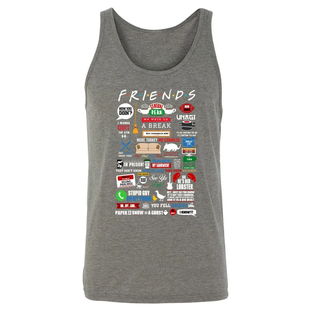 Unisex Jersey Tank - 1M29862G - Grey Triblend - 8