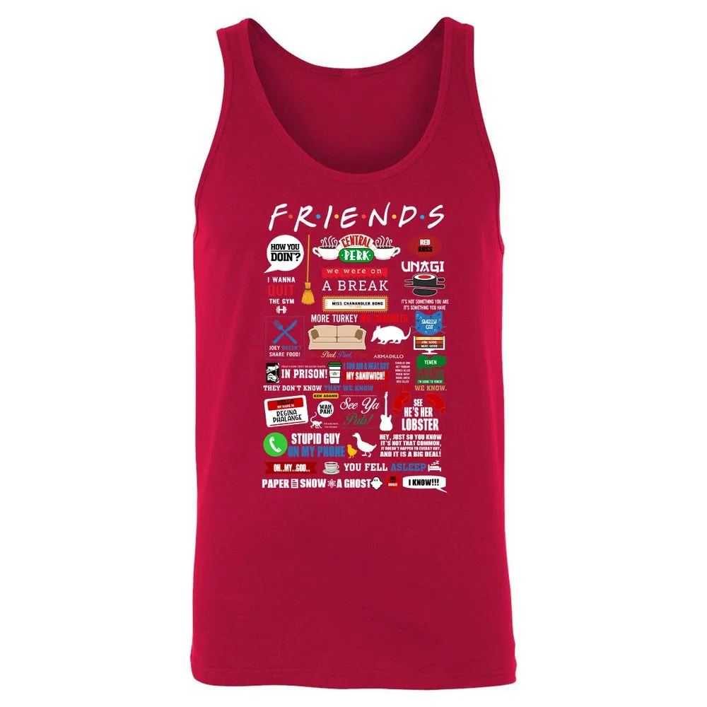 Unisex Jersey Tank - 1M29862G - Red - 11