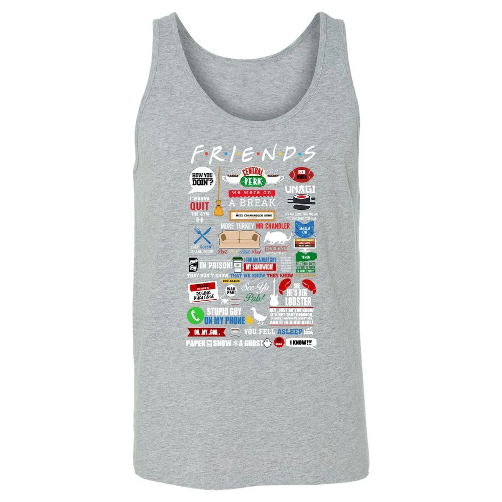 Unisex Jersey Tank - 1M29862G - Athletic Heather - 4