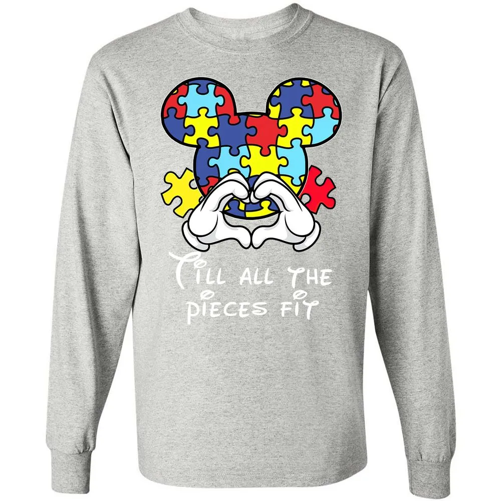 Long Sleeve T-Shirt - 5Y8JC667 - Ash - 7