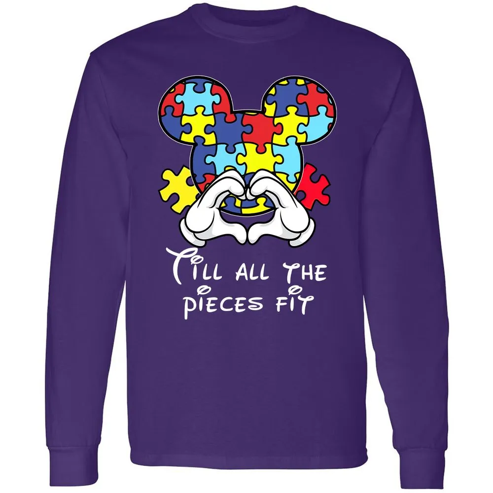 Long Sleeve T-Shirt - 5Y8JC667 - Purple - 13