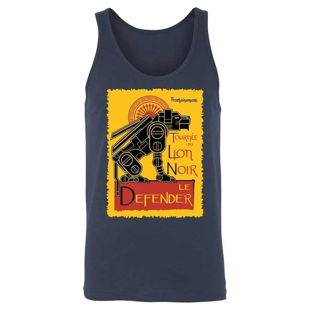 Unisex Jersey Tank - 87E6GNVH - Navy - 2
