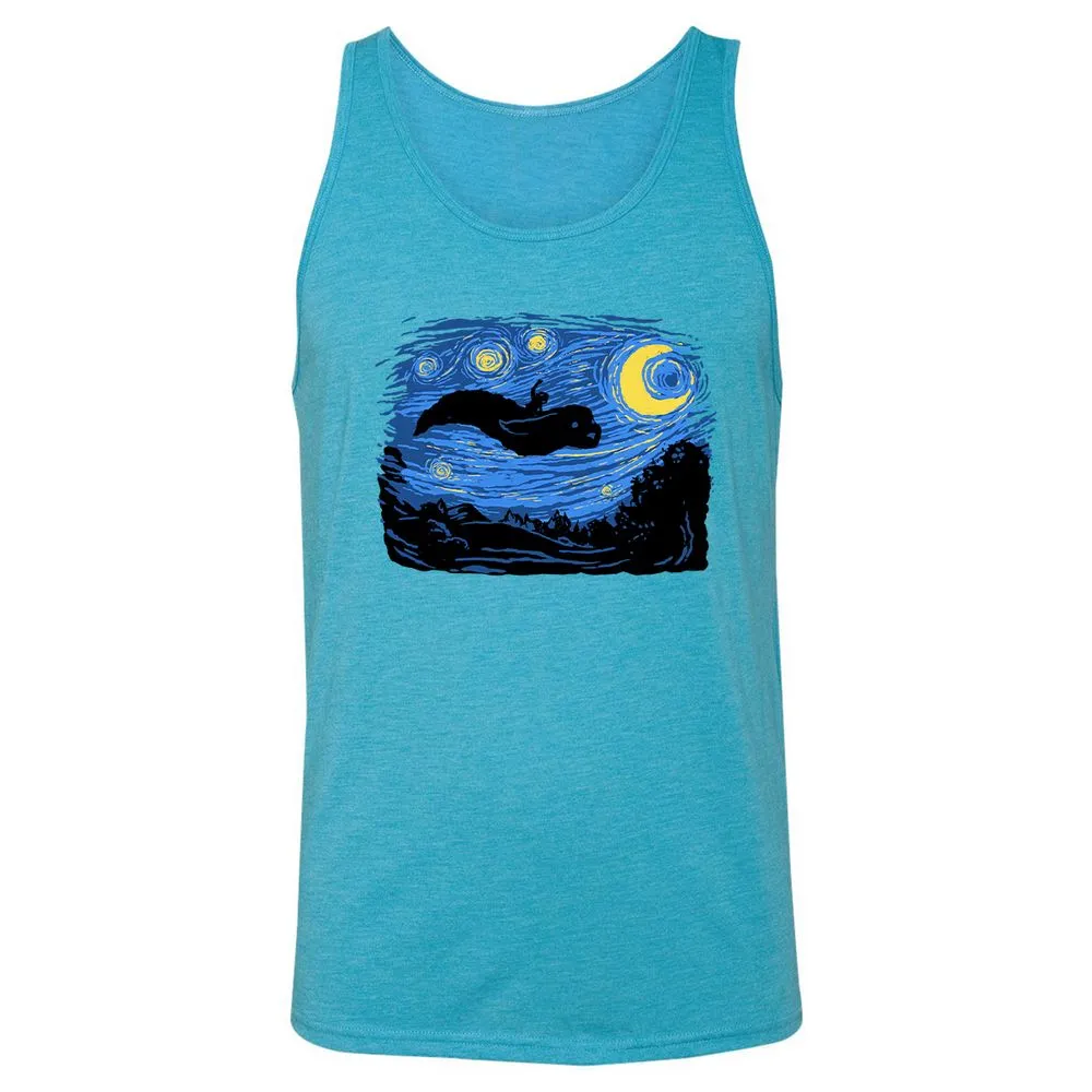 Unisex Jersey Tank - ZKYNCSD6 - Aqua Triblend - 3
