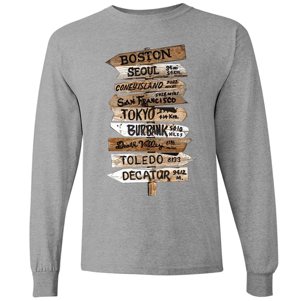 Long Sleeve T-Shirt - X736DFTP - Graphite Heather - 6