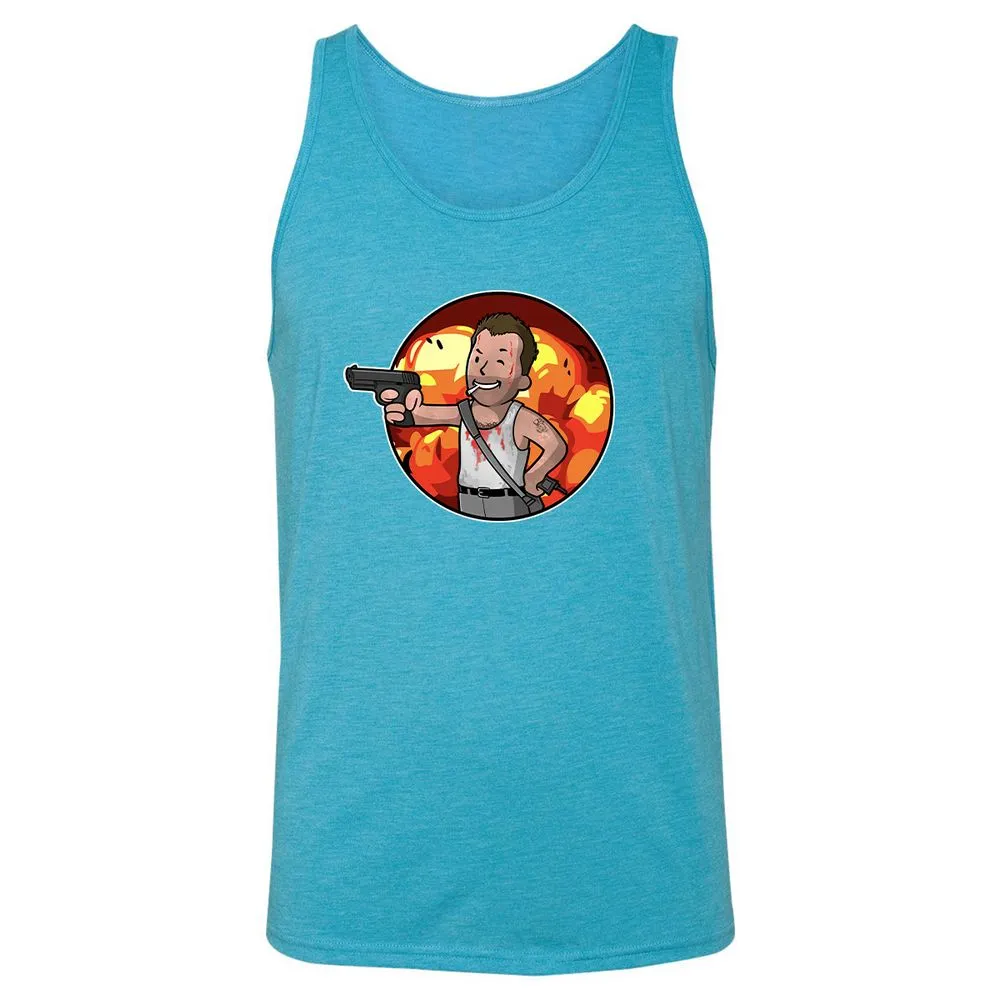 Unisex Jersey Tank - YQUYPT6T - Aqua Triblend - 3