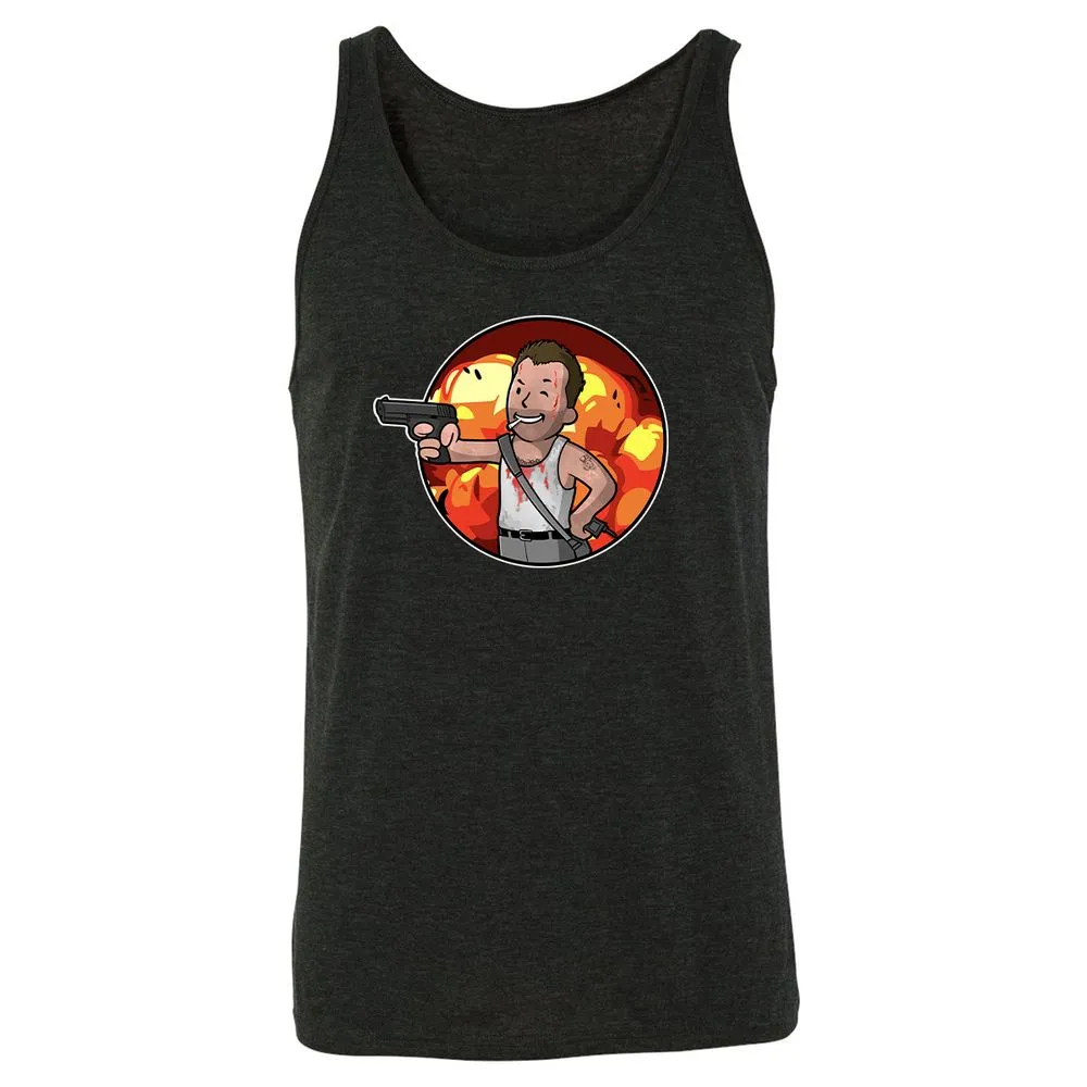 Unisex Jersey Tank - YQUYPT6T - Charcoal Black Triblend - 5