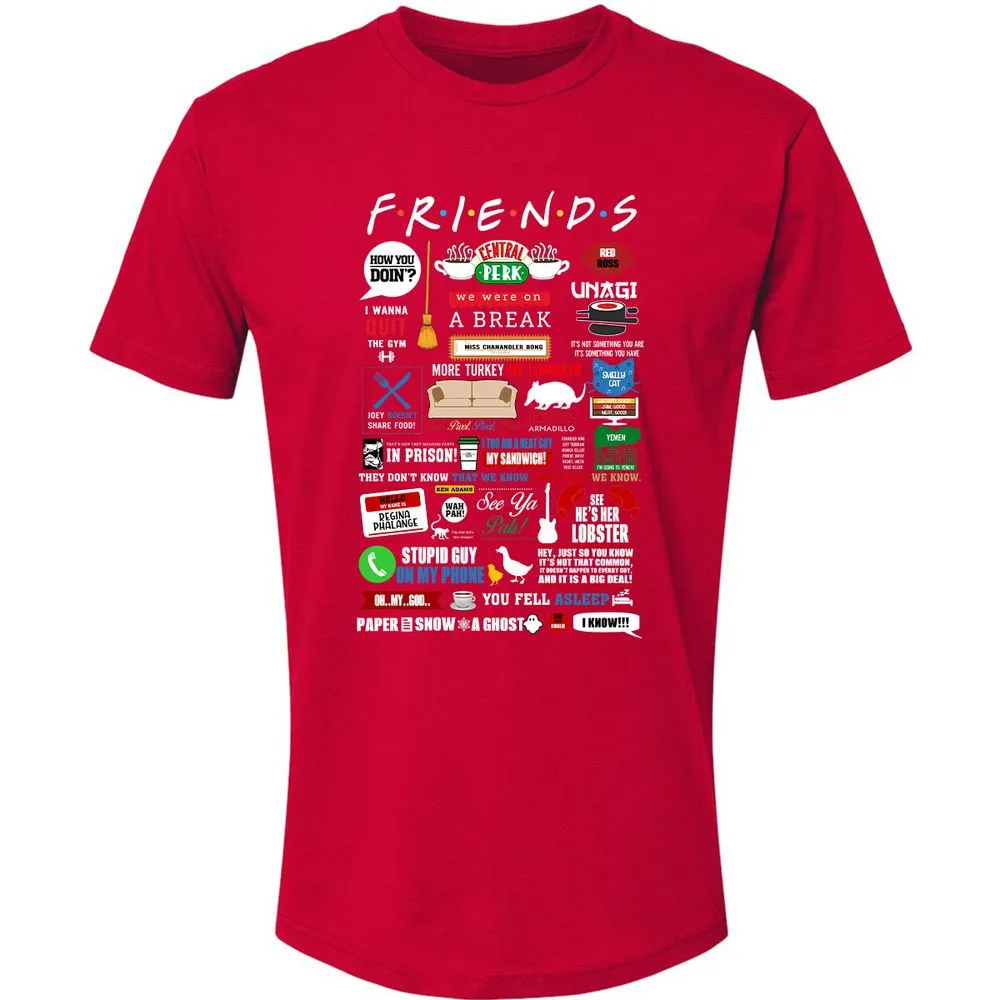 Premium Unisex T-Shirt - 4183WHJ3 - Red - 6