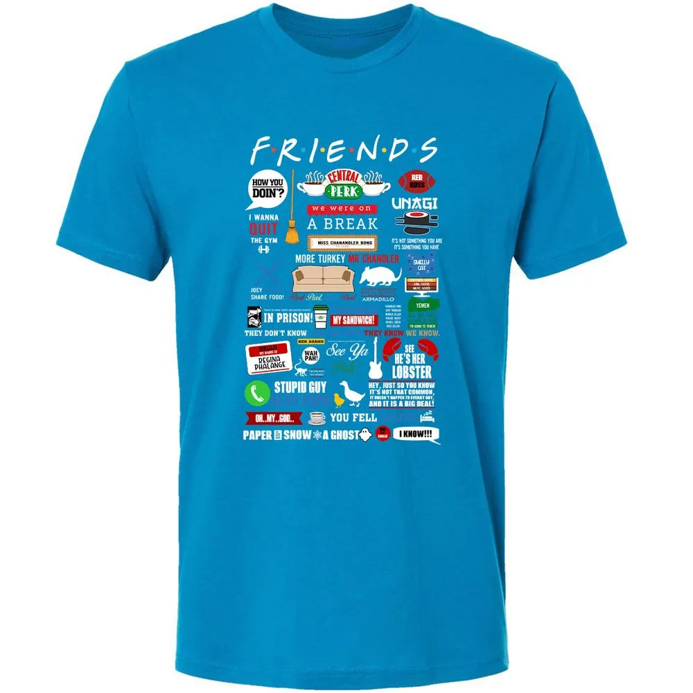 Premium Unisex T-Shirt - 4183WHJ3 - Turquoise - 16