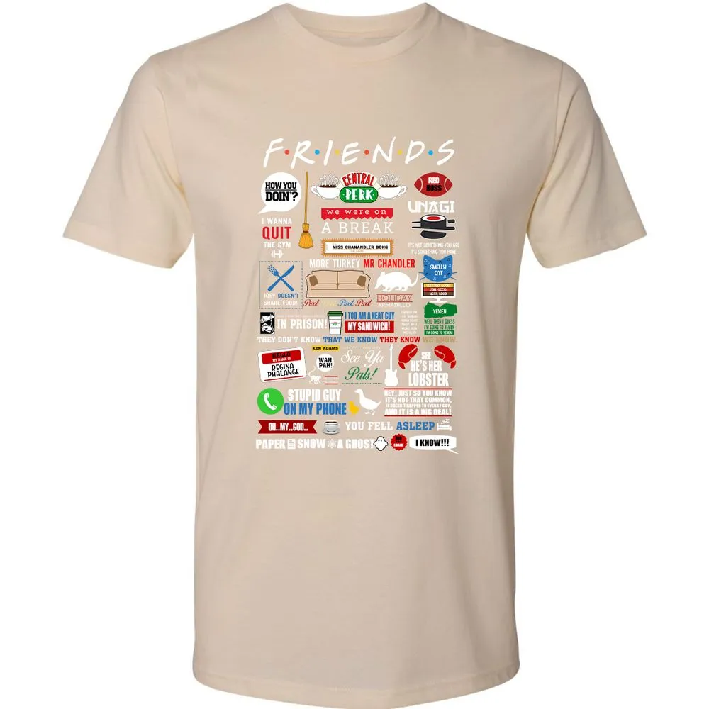 Premium Unisex T-Shirt - 4183WHJ3 - Cream - 14