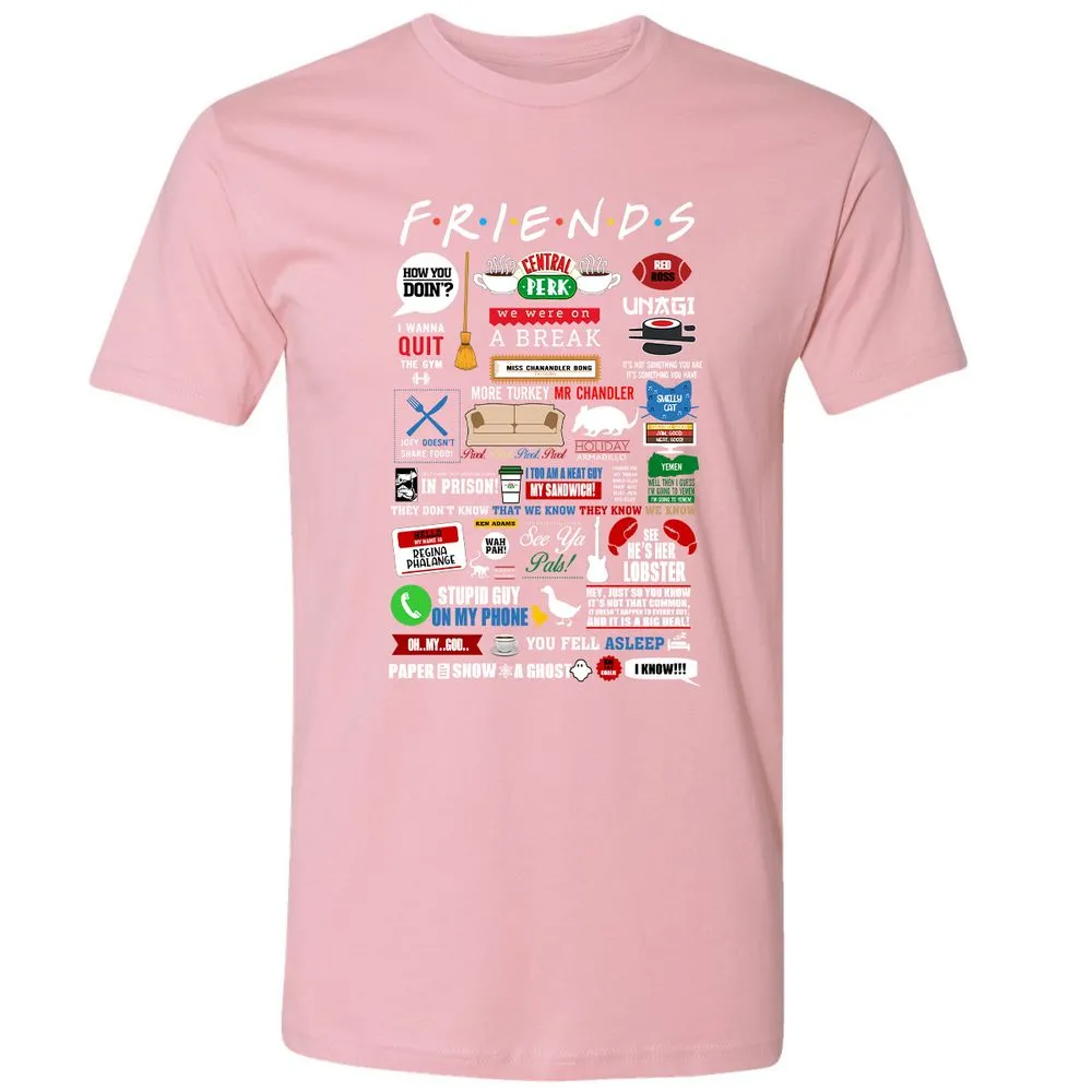 Premium Unisex T-Shirt - 4183WHJ3 - Light Pink - 3