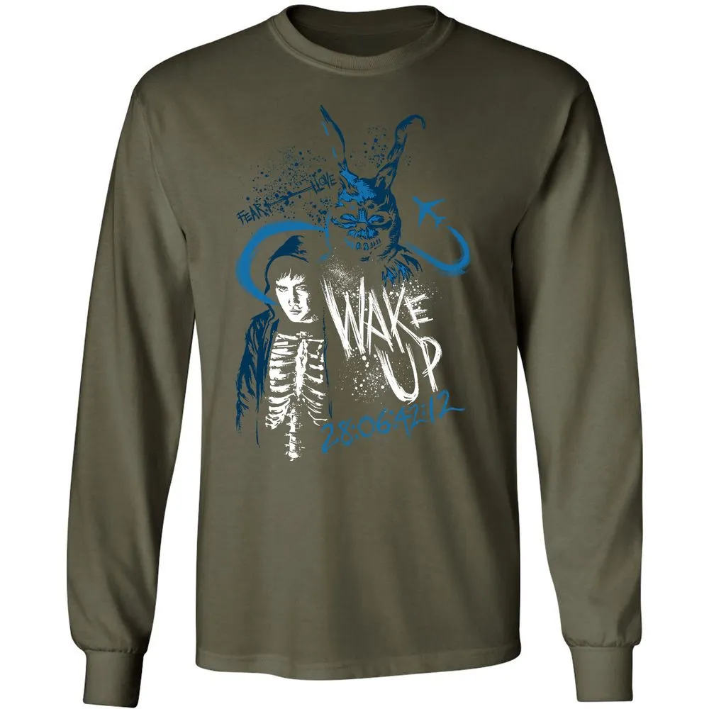 Long Sleeve T-Shirt - 3ZAKECK4 - Military Green - 16