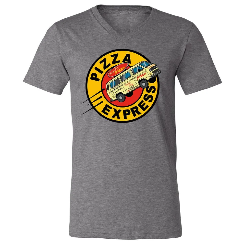 Unisex V-Neck T-Shirt - BYL4VUUR - Deep Heather - 13