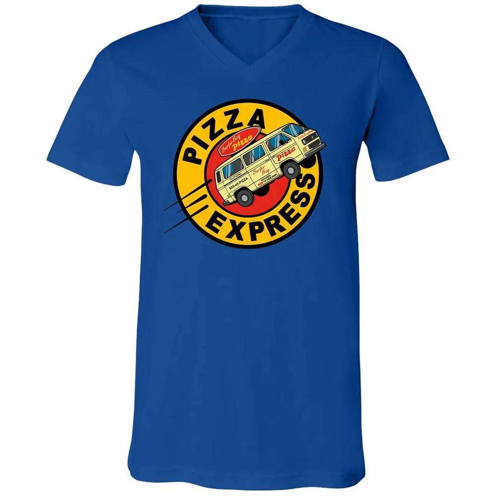 Unisex V-Neck T-Shirt - BYL4VUUR - True Royal - 4