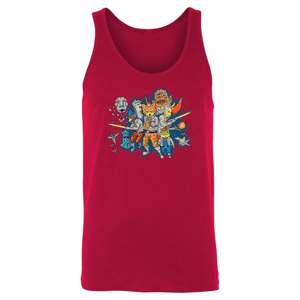 Unisex Jersey Tank - XQ45WR84 - Red - 11