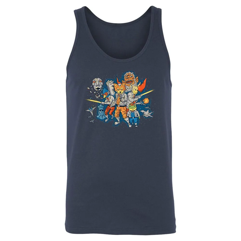 Unisex Jersey Tank - XQ45WR84 - Navy - 2