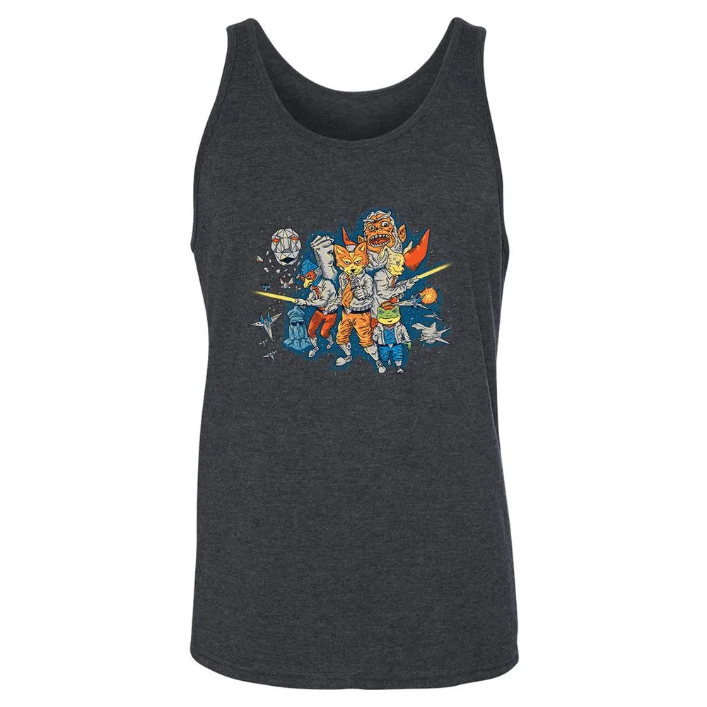 Unisex Jersey Tank - XQ45WR84 - Dark Grey Heather - 6