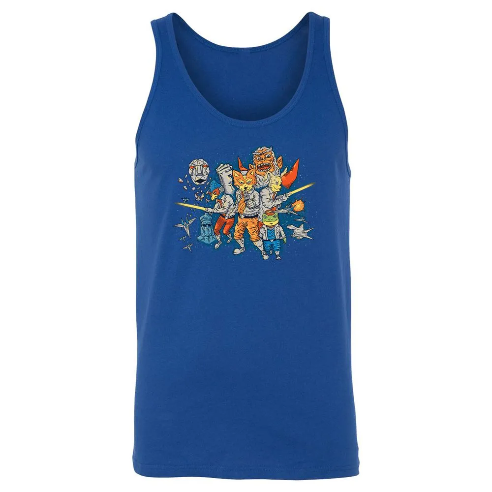 Unisex Jersey Tank - XQ45WR84 - True Royal - 13