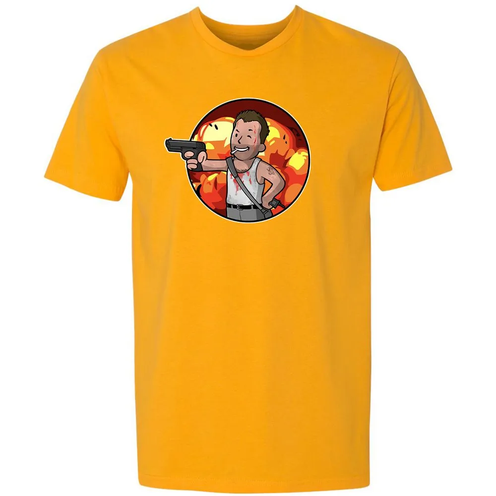 Premium Unisex T-Shirt - 44NURV6C - Gold - 12