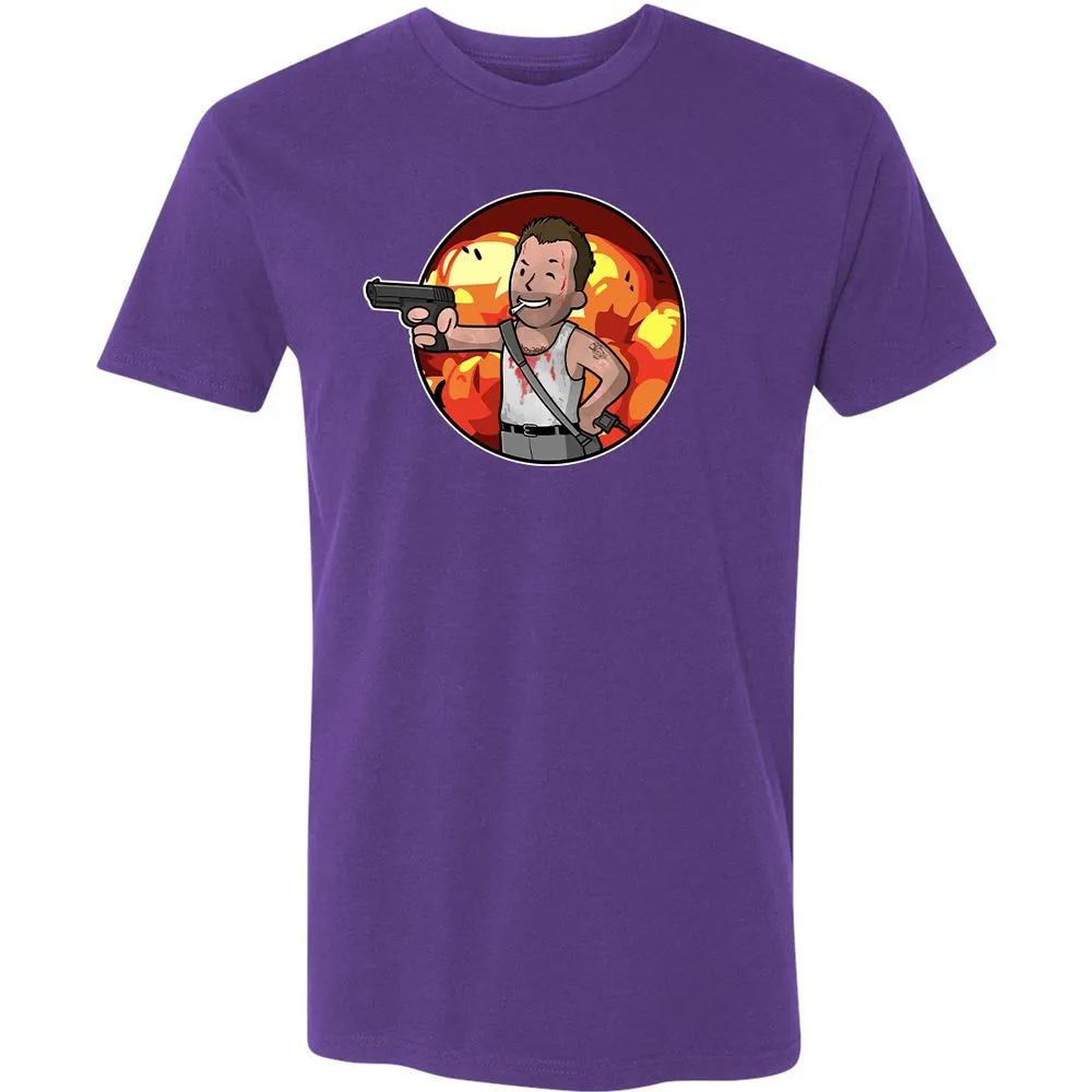 Premium Unisex T-Shirt - 44NURV6C - Purple Rush - 7
