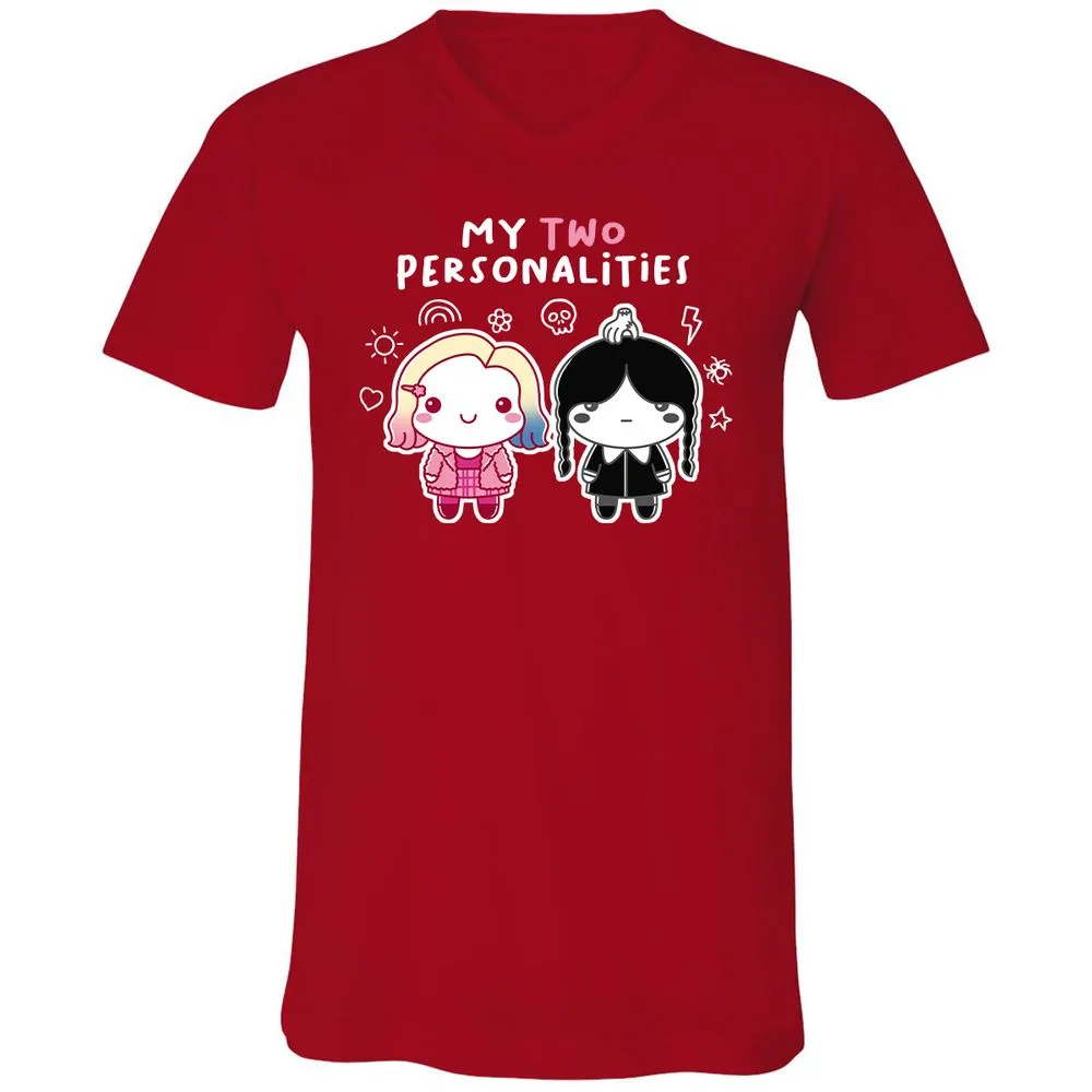 Unisex V-Neck T-Shirt - XV1429LW - Red - 3
