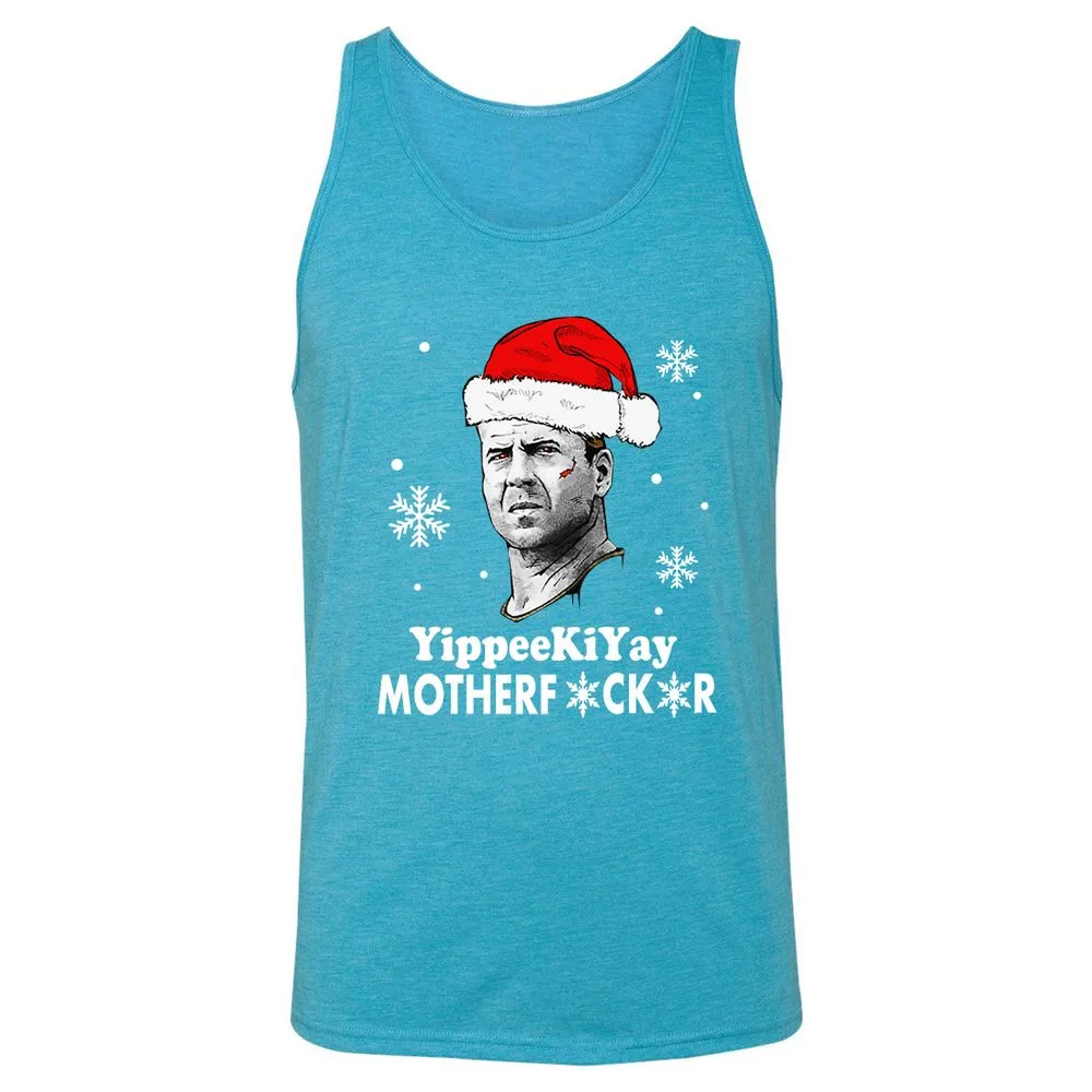 Unisex Jersey Tank - V5FL3R6S - Aqua Triblend - 3