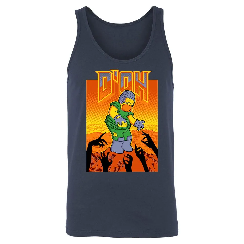 Unisex Jersey Tank - FJX2CH25 - Navy - 2