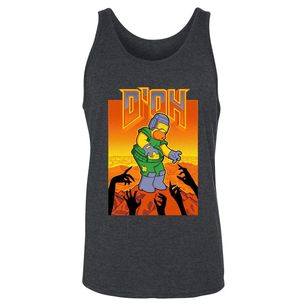 Unisex Jersey Tank - FJX2CH25 - Dark Grey Heather - 6