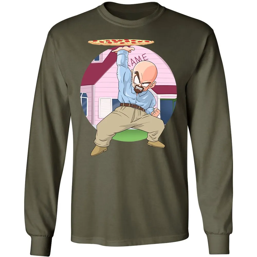 Long Sleeve T-Shirt - 1J1HAXGD - Military Green - 16