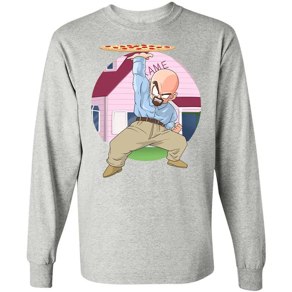 Long Sleeve T-Shirt - 1J1HAXGD - Ash - 7