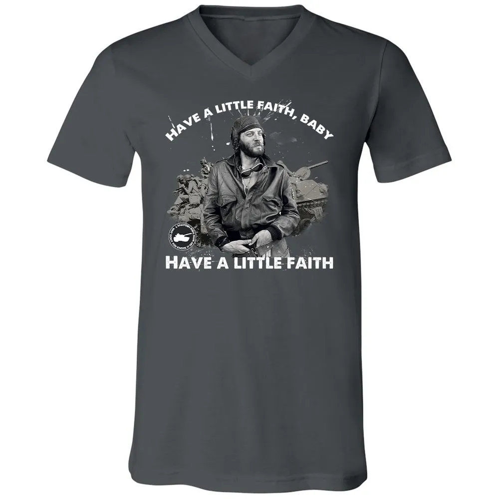 Unisex V-Neck T-Shirt - UGX8D2S4 - Asphalt - 12