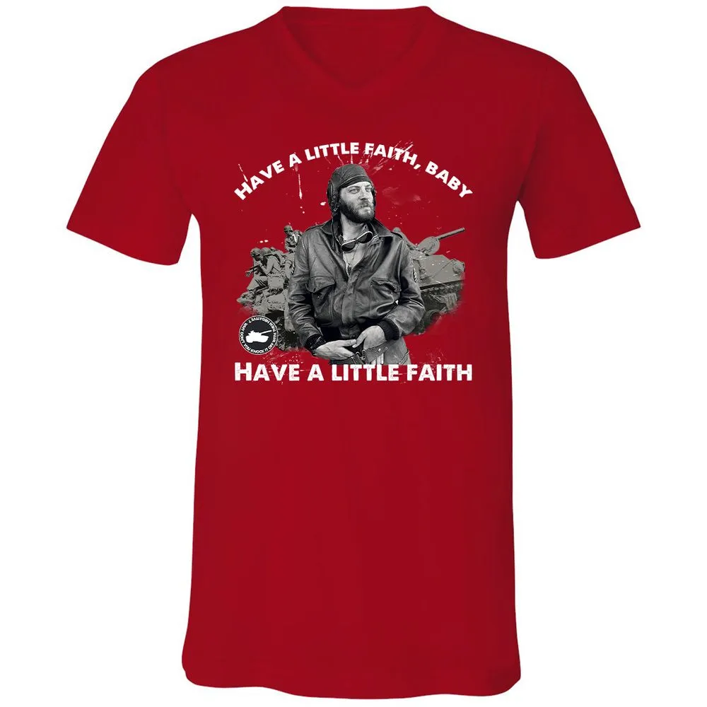 Unisex V-Neck T-Shirt - UGX8D2S4 - Red - 3