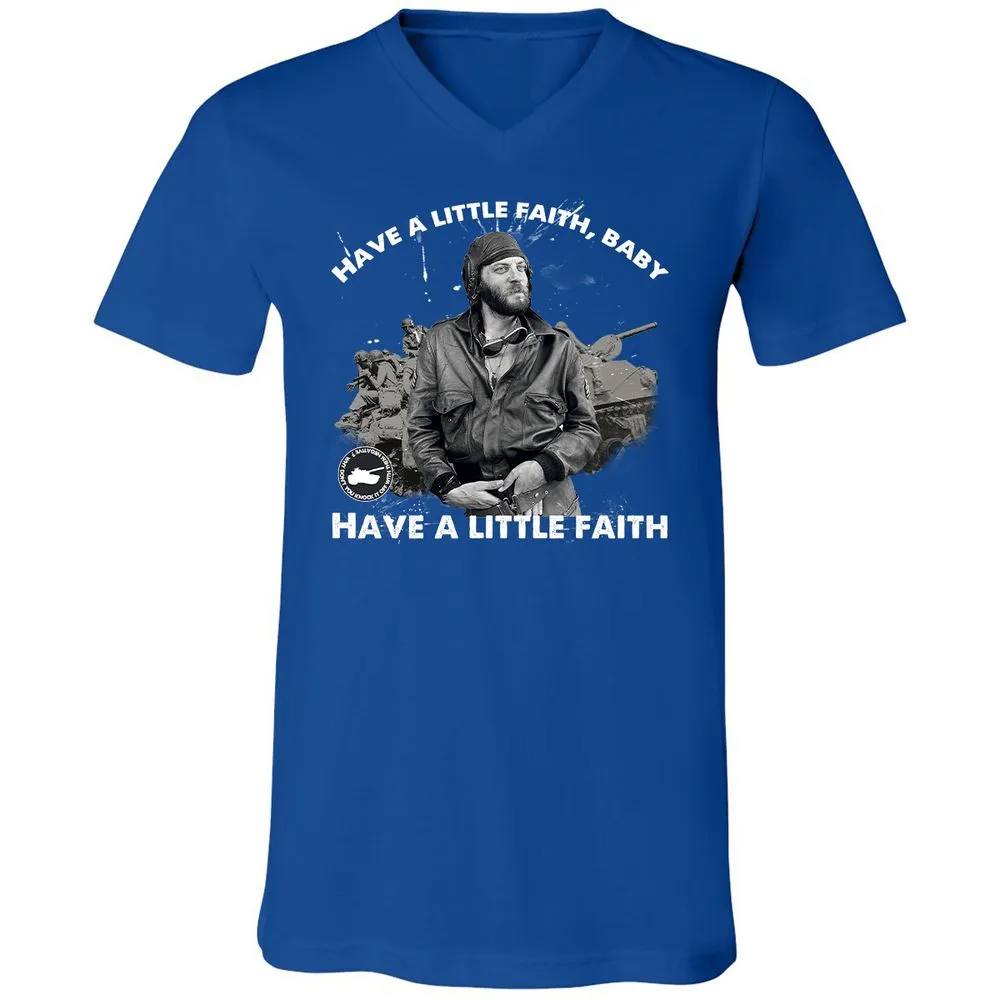 Unisex V-Neck T-Shirt - UGX8D2S4 - True Royal - 4
