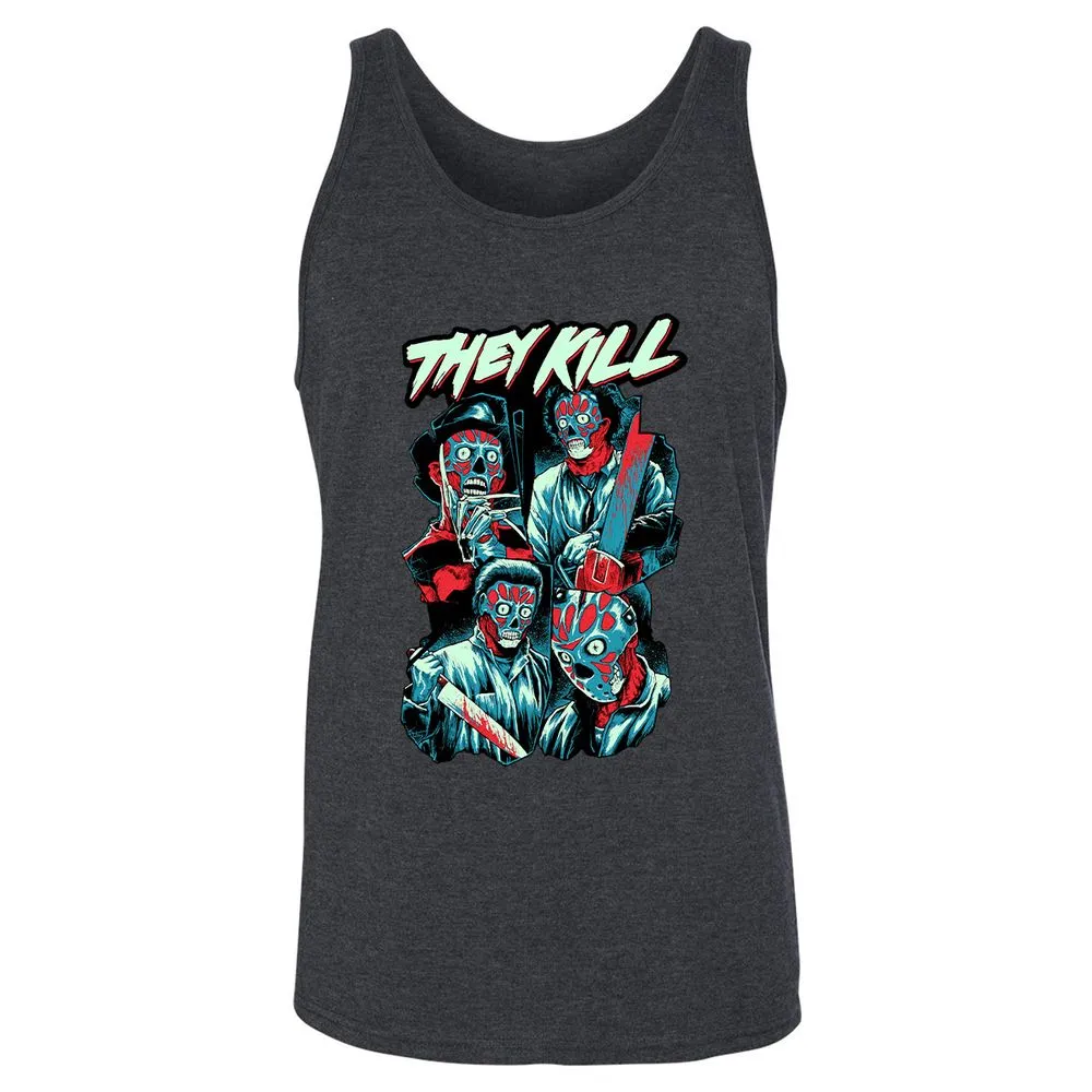 Unisex Jersey Tank - ZX88JPG4 - Dark Grey Heather - 6
