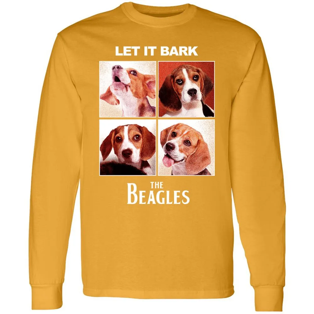 Long Sleeve T-Shirt - Z9A7K6M3 - Gold - 9