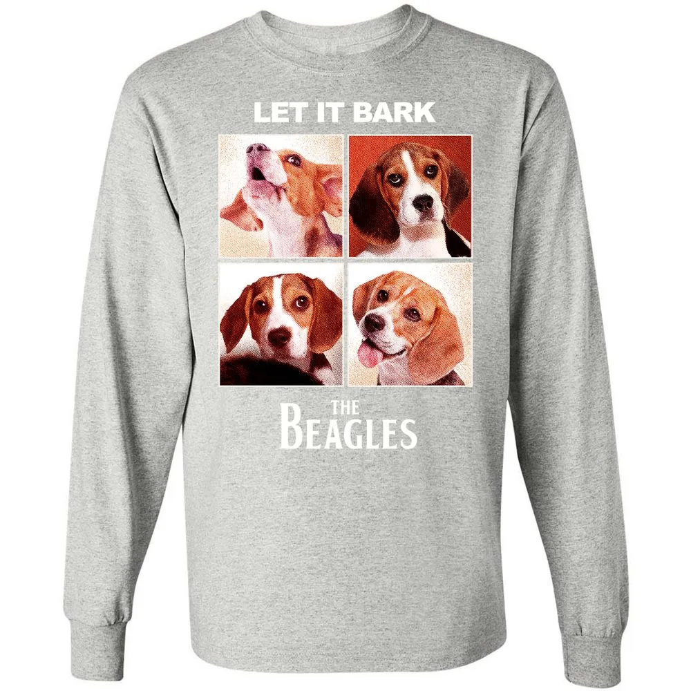 Long Sleeve T-Shirt - Z9A7K6M3 - Ash - 7