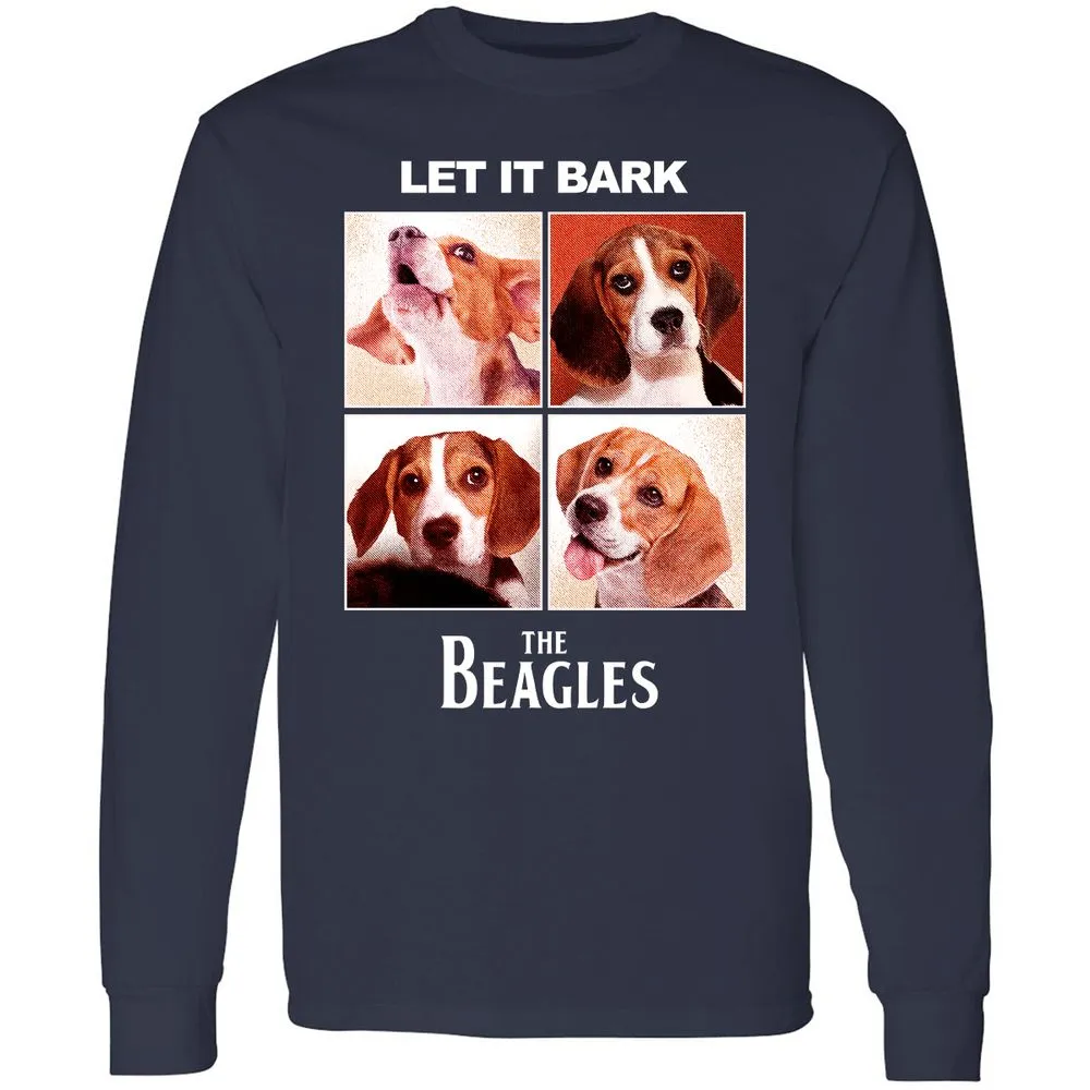 Long Sleeve T-Shirt - Z9A7K6M3 - Navy - 2