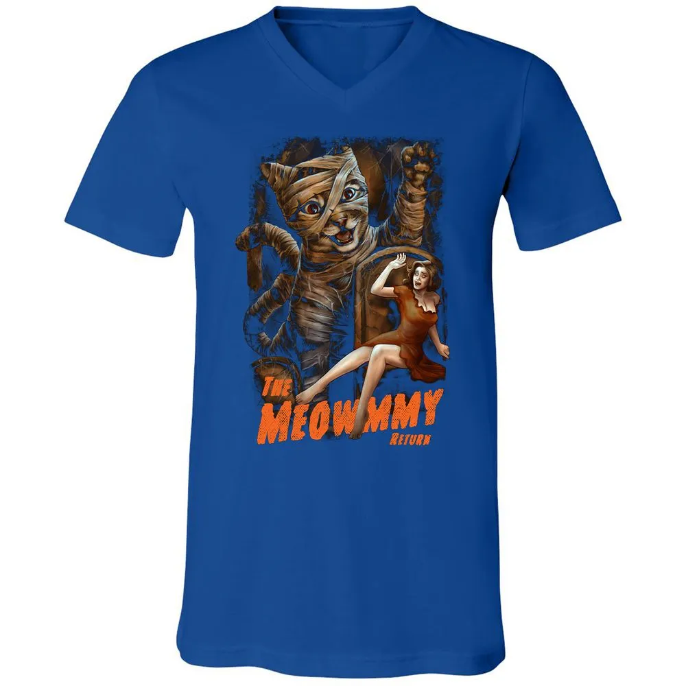 Unisex V-Neck T-Shirt - V48WZW86 - True Royal - 4