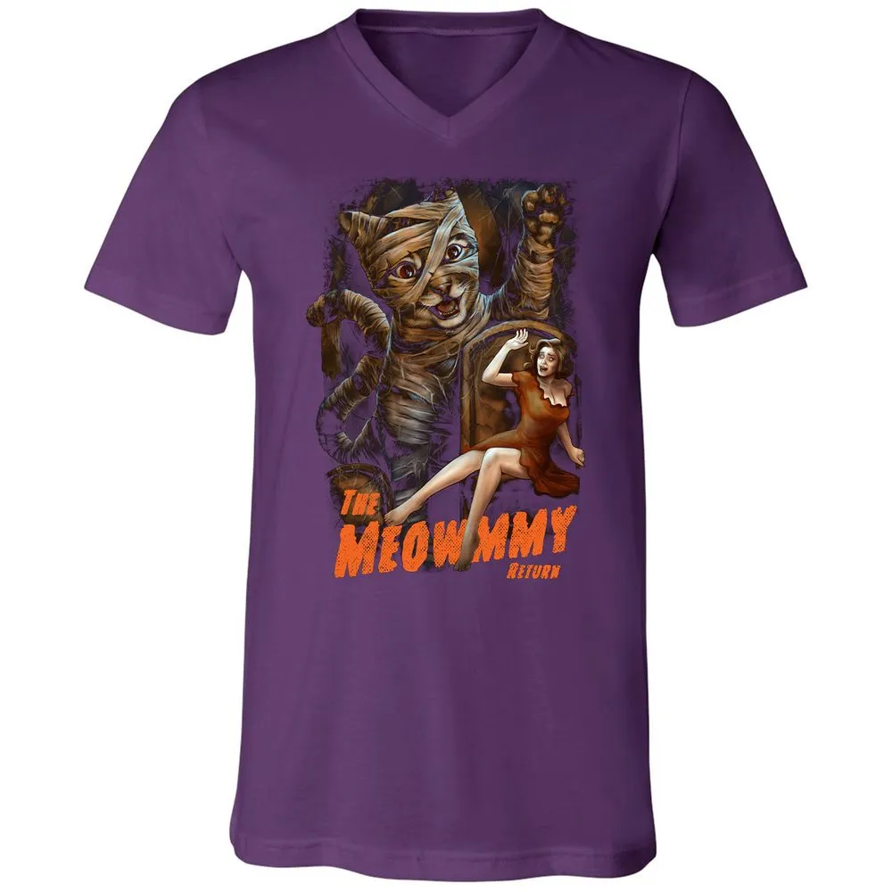 Unisex V-Neck T-Shirt - V48WZW86 - Team Purple - 9