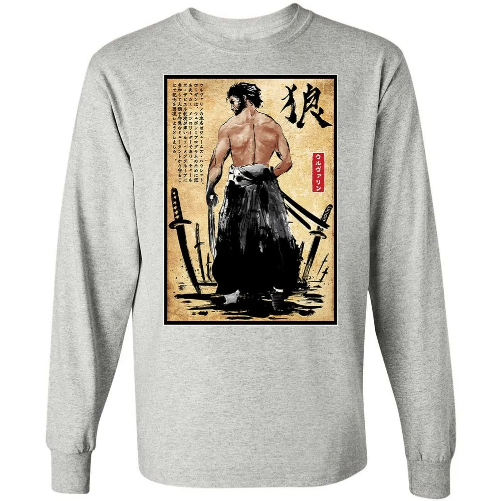 Long Sleeve T-Shirt - WLAHSB6H - Ash - 7