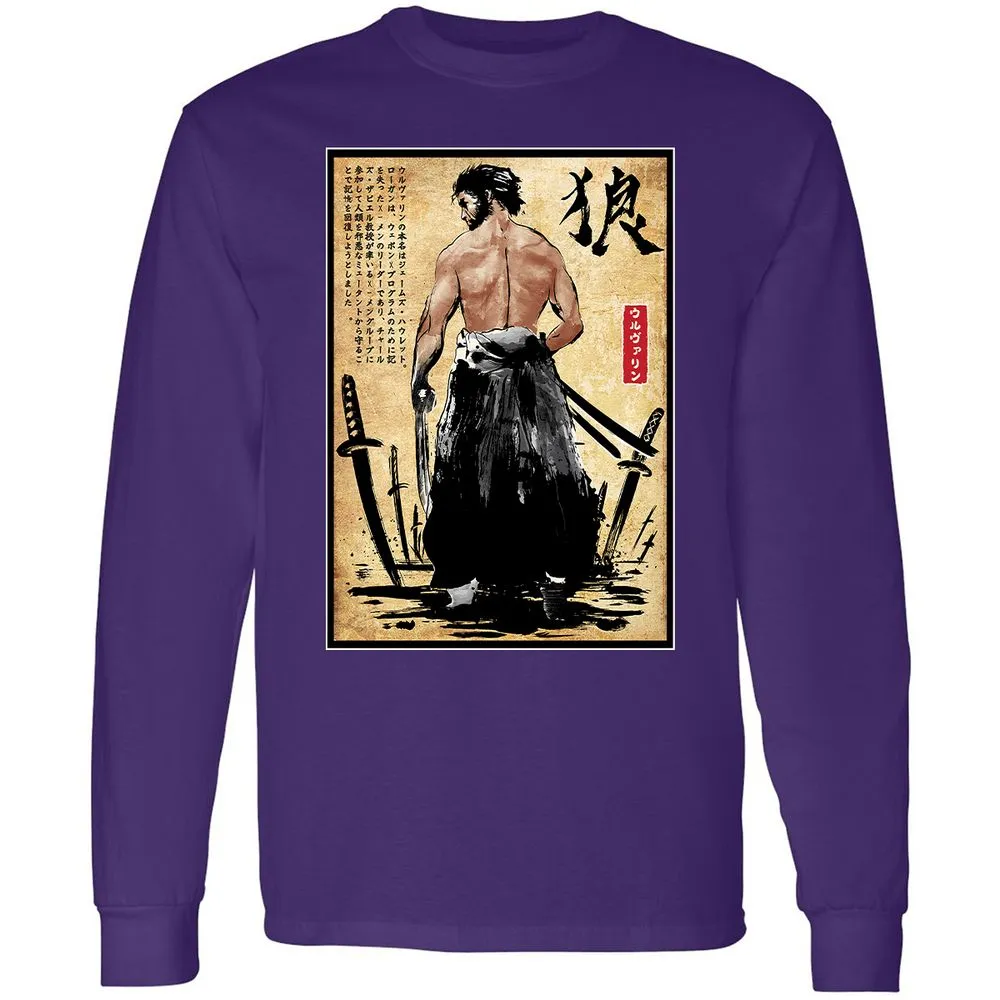 Long Sleeve T-Shirt - WLAHSB6H - Purple - 13